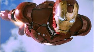 Iron Man vs F22 Raptor  Dogfight Scene  Iron Man 2008 Movie CLIP HD [upl. by Zetnas]