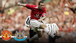 MANCHESTER UNITED VS NEWCASTLE 21 • EPL 0506 • ROONEY INCREDIBLE VOLLEY GOAL [upl. by Anailil]