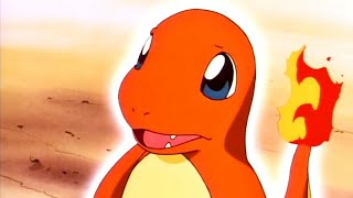 Ashs Charmander evolves into Charmeleon [upl. by Lama]