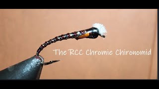 Chironomid Fly Tying The RCC Chromie quotWing Budded Chironomidquot [upl. by Ryle]