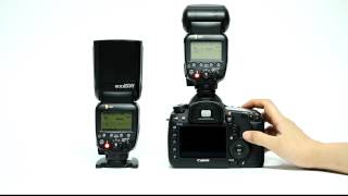 캐논 스트로보 SPEEDLITE 600EXRT전파통신 퀵 발광 02 [upl. by Stan]