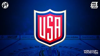 Team USA 2016 Goal Horn World Cup of Hockey [upl. by Negaem]