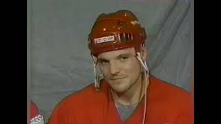 Bob Probert vs Joey Kocur rivalry all 3 rounds  Kocur interviews [upl. by Ojadnama941]