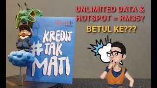 Unlimited DATA amp HOTSPOT RM 35 sebulan UNIFI Prepaid BEBAS [upl. by Liebowitz]