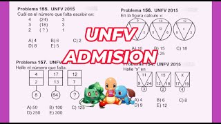 RAZONAMIENTO MATEMATICO NIVEL VILLAREAL ADMISION [upl. by Keyte]