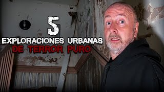 5 Exploraciones Urbanas de Terror Puro [upl. by Nabe881]