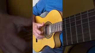 Flamenco strumming on my new alhambra guitar tutorial rythm strumming flamenco flamencoguitar [upl. by Gemoets]