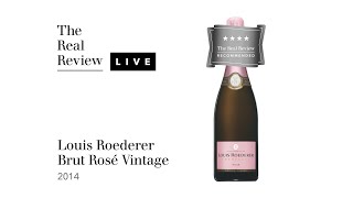 The Real Review Louis Roederer Brut Rosé Vintage 2014 [upl. by Swetiana106]