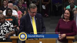 St Tammany Parish Council Meeting  November 7 2024 [upl. by Ballou]