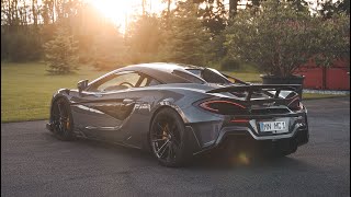 Novitec McLaren 600LT Exhaust quotRacequot [upl. by Seek]