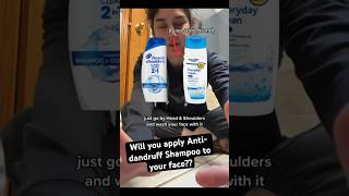 Antidandruff Shampoo Head amp Shoulders for Face Acne Dr Sanober Doctor shorts [upl. by Munson]