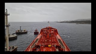 MONGSTAD NORWAY ARRIVAL  Anchorage to Equinor Terminal Tanker Manoeuvring pilotage [upl. by Anyrak]