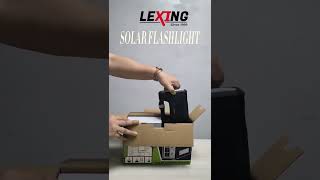 LEXING SOLAR FLASH LIGHT [upl. by Engud]