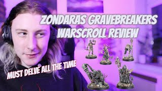 Zondaras Gravebreakers Warscroll review for the second edition of Warhammer Underworlds [upl. by Barnet]