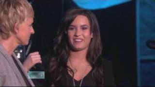 Demi Lovato Dont Forget Live At Ellen Show 04 15 2009 HQ [upl. by Markus]