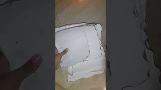 How to make manuscript paper at home paper activity shortvideo shorts ytshort [upl. by Irved244]