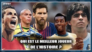 QUI EST LE MEILLEUR JOUEUR DE LHISTOIRE  Pelé Maradona Messi Ronaldo Cristiano [upl. by Anivlem]