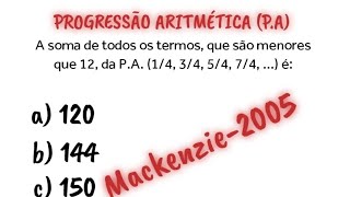 Progressão Aritmética [upl. by Ahsar]