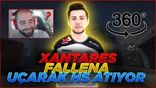 XANTARES FALLENA 360° UÇARAK HS ATIYOR [upl. by Larok319]