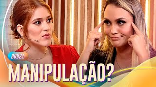 SARAH ANDRADE REVELA INSEGURANÇAS SOBRE JULIETTE NO BATEPAPO COM ANA CLARA  BBB 21 [upl. by Oemor]