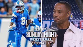 Detroit Lions played with attitude against Los Angeles Rams  PSNFF  NFL on NBC [upl. by Houser]