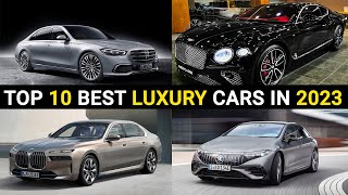 Top 10 Best Luxury Cars In 2023 [upl. by Dlanar]