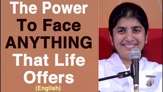 Power to Face ANYTHING That Life Offers Part 1 English BK Shivani at Belgium [upl. by Llabmik]