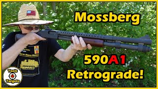 No More Messin AroundMossberg 590A1 Retro 12 Gauge Shotgun Quick Range Review [upl. by Farmann788]