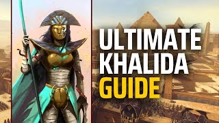 Ultimate Campaign for Khalida Tomb Kings Legendary Guide Total Warhammer 3 [upl. by Cairistiona]