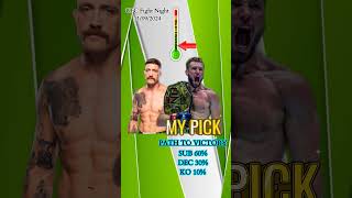 UFC Gerald Meerschaert vs Reinier de Ridder Quick Fight Pick [upl. by Binky]