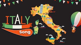 Italy Song  Song for Kids  Countries of the World [upl. by Neerom]