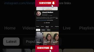 Literati Medium Authortube Booktube [upl. by Pebrook]