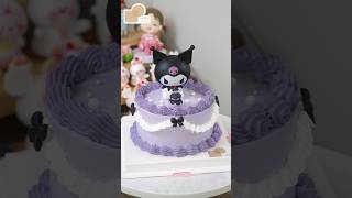 Halloween Cake Part 14  Kuromi Cake Fun vuongtroncake cakefun shorts [upl. by Magas]