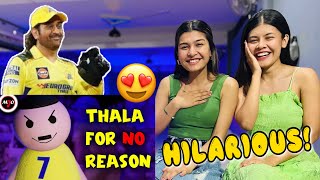 THALA For No Reason  MAKE JOKE OF II MJO By Saurabh Shukla  Reaction Video [upl. by Domingo681]