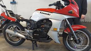 1985 Kawasaki GPz 900 revitalization update coolant leak fixed [upl. by Radborne592]