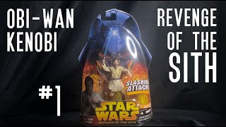 Star Wars ObiWan Kenobi 1 Revenge of the Sith Action Figure [upl. by Alliuqet547]