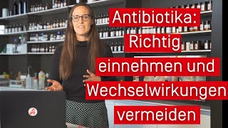 Wie nimmt man Antibiotika richtig ein [upl. by Vinson]