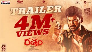 Rathnam Trailer Telugu  Vishal Priya Bhavani Shankar  Hari  Devi Sri Prasad [upl. by Jaddo557]