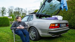 Porsche 944 Camper  3 Tage leben im Porsche [upl. by Denison]