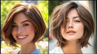 Layered Bob Haircut ldeas2024Trendy Styles for a Modern Look [upl. by Tony]