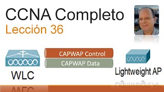 CCNA Completo  Leccion 36  WLAN  WLC y CAPWAP [upl. by Falda]