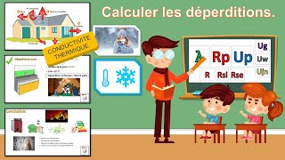 CALCULER LES DEPERDITIONS [upl. by Gaskins]