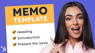 How to Write The Perfect Business Memo FREE TEMPLATE [upl. by Aisenet99]