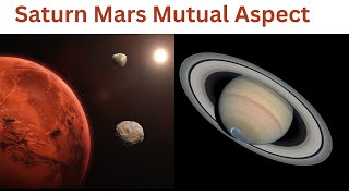 Saturn Mars mutual Aspect [upl. by Nerissa]