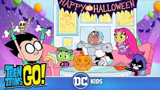 ¡FIESTA DE HALLOWEEN 🎃  Teen Titans Go en Latino 🇲🇽🇦🇷🇨🇴🇵🇪🇻🇪  DCKidsLatino [upl. by Rossen]