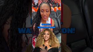 Aja Wilsons DREAM Courtside Celebrity Guests 🤩 [upl. by Halliday]