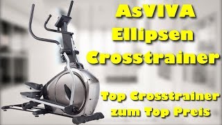 AsVIVA Ellipsen Crosstrainer  Top Elipsentrainer zum Top Preis [upl. by Nur90]