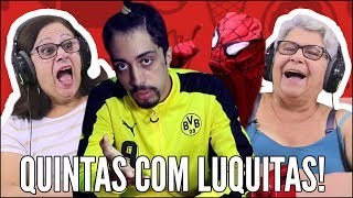 IDOSOS REAGEM A QUINTAS COM LUQUITAS  INUTILISMO [upl. by Effie117]