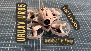 Best 1S URUAV UR65 brushless FPV Tiny Whoop  DE [upl. by Marice]