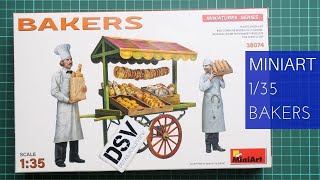 Miniart 135 Bakers 38074 Review [upl. by Lachlan374]